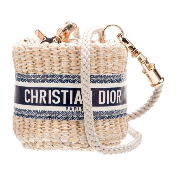 Dior Handbags - Dior Beige and Blue Crossbody Bag & dust bag